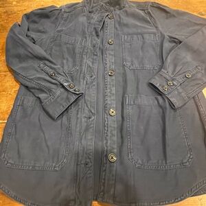 GAP Deep Blue Shirt Jacket